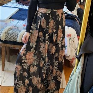 Floral skirt